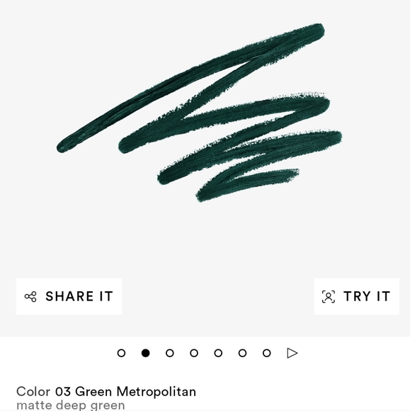 Lancome Drama Liqui-pencil Longwear Eyeliner Green Metropolitan 03 - Picture 2 of 6